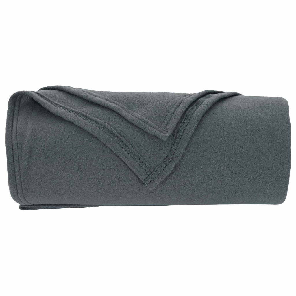 Wohndecken 6 pcs Dunkelgrau 170 x 130 cm Fleece
