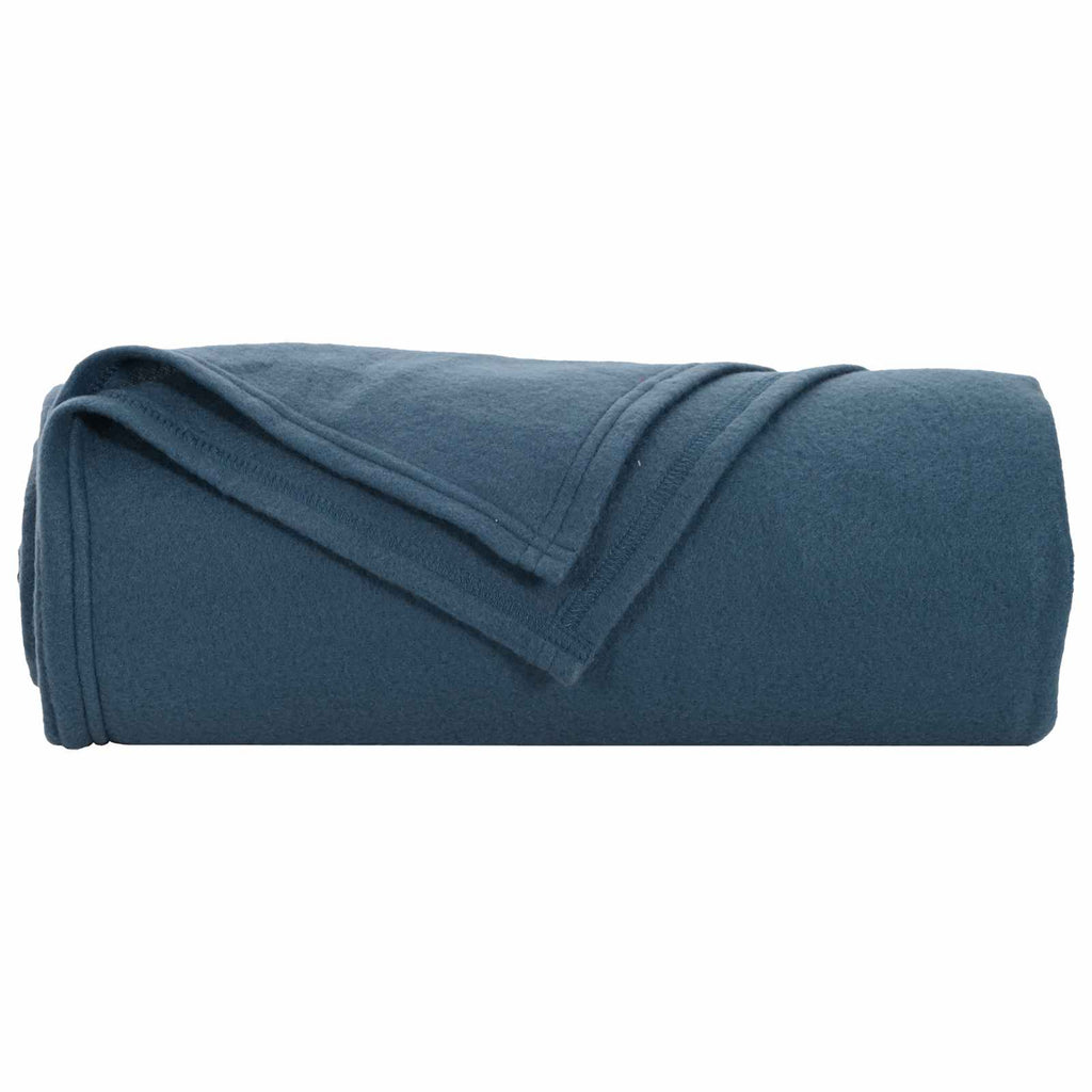 Wohndecken 6 pcs Marineblau 270 x 240 cm Fleece