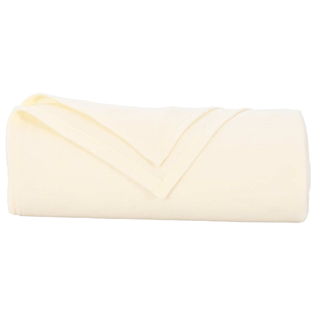 Wohndecken 6 pcs Creme 240 x 220 cm Fleece