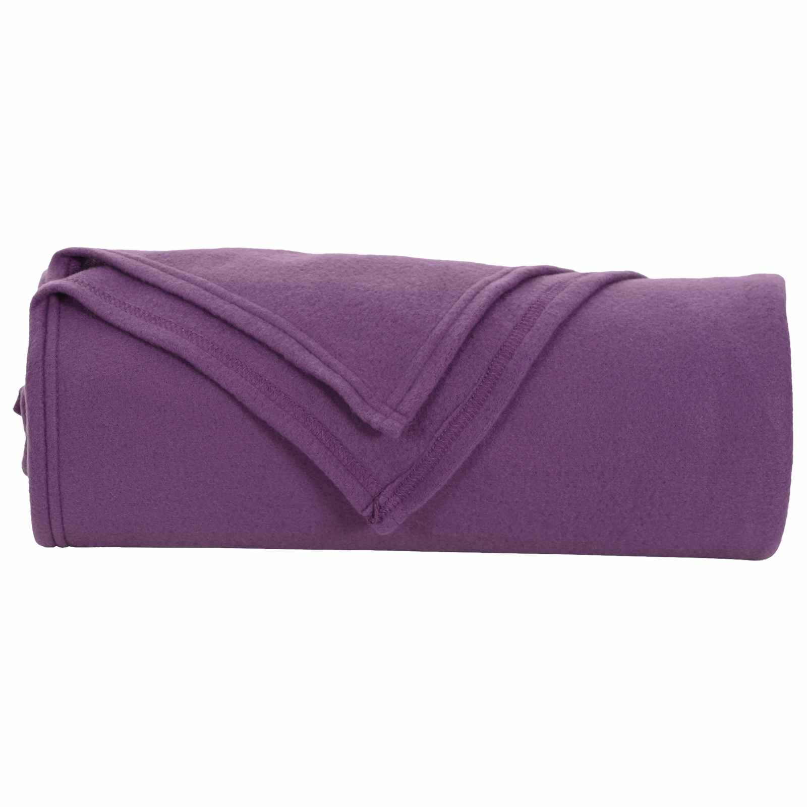 Wohndecken 6 pcs Lila 170 x 130 cm Fleece