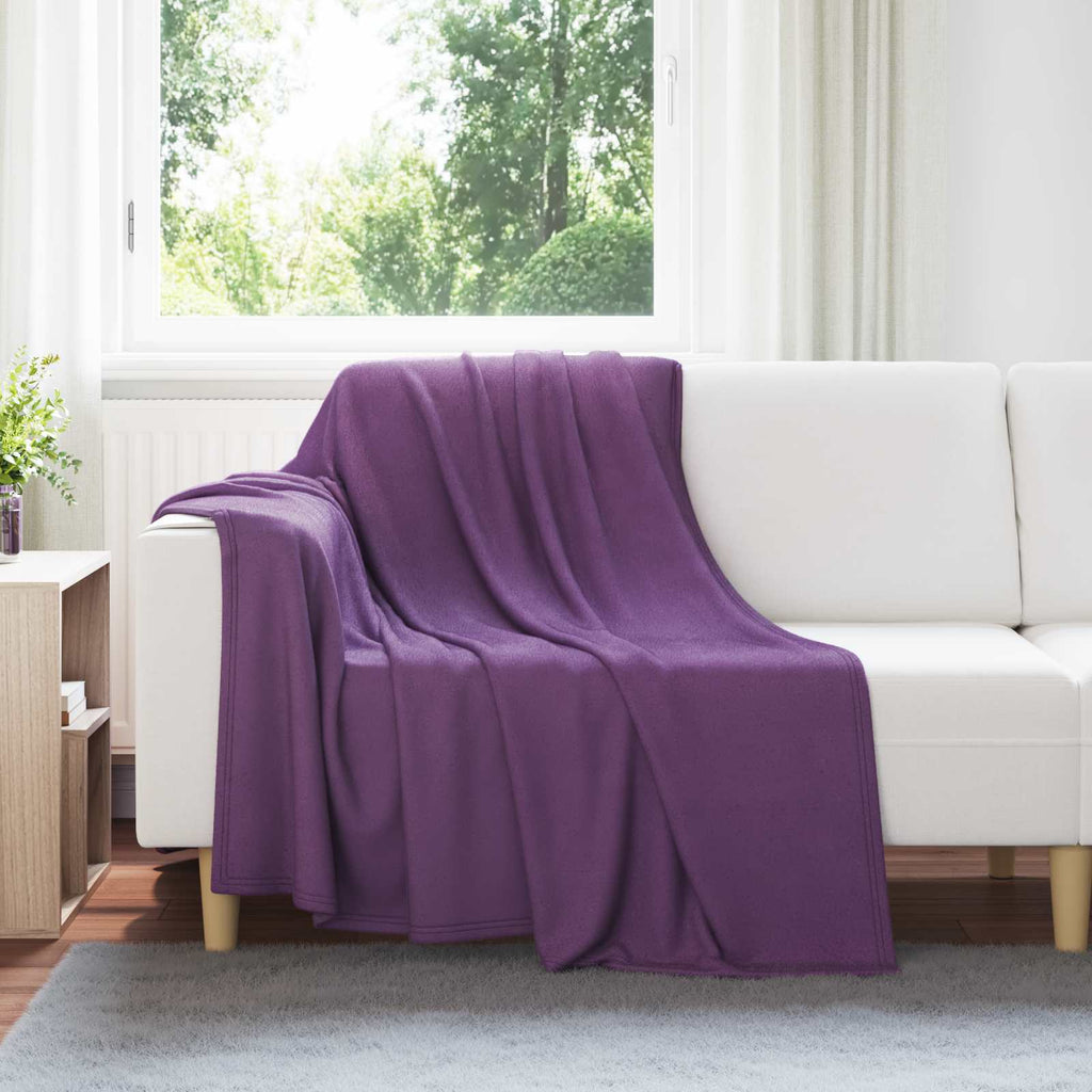 Wohndecken 6 pcs Lila 200 x 150 cm Fleece