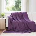 Wohndecken 6 pcs Lila 270 x 240 cm Fleece