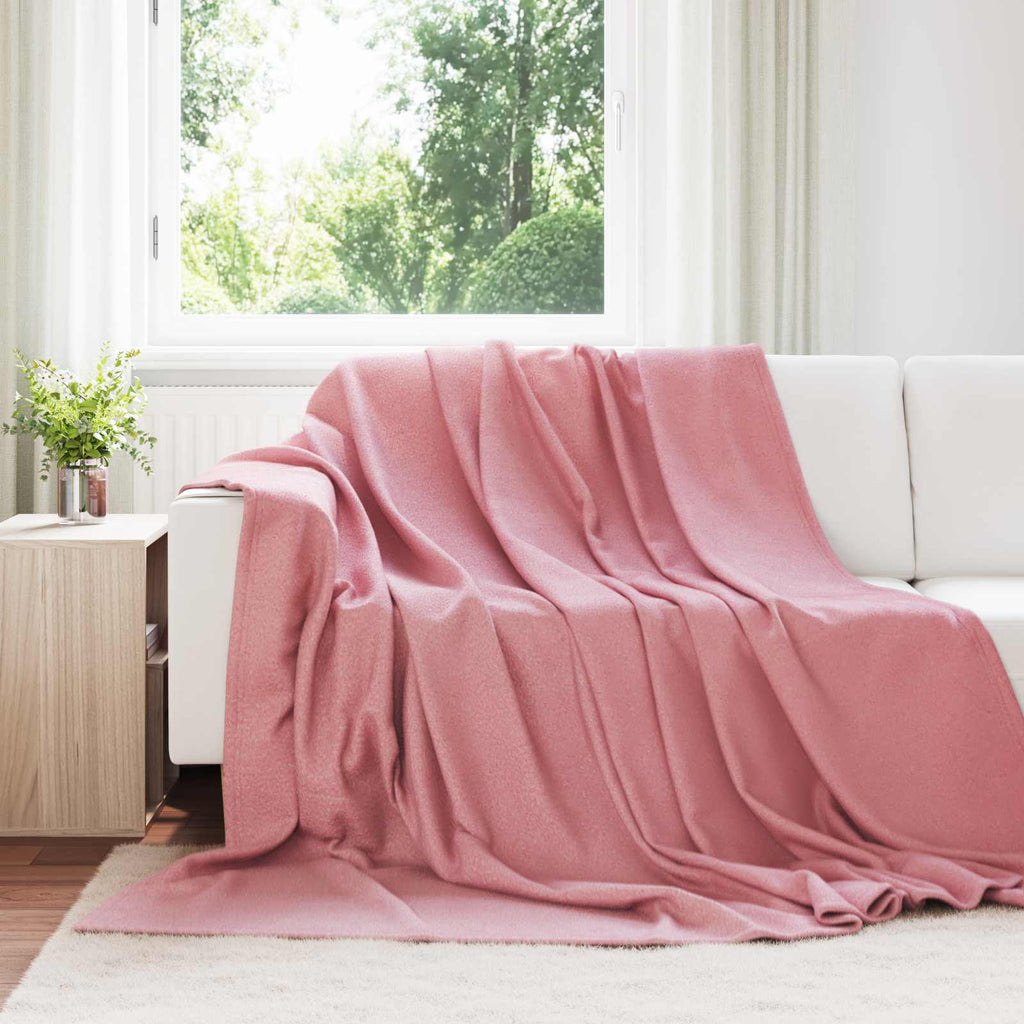 Wohndecken 6 pcs Rosa 240 x 220 cm Fleece