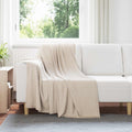 Wohndecken 24 pcs Beige 170 x 130 cm Fleece