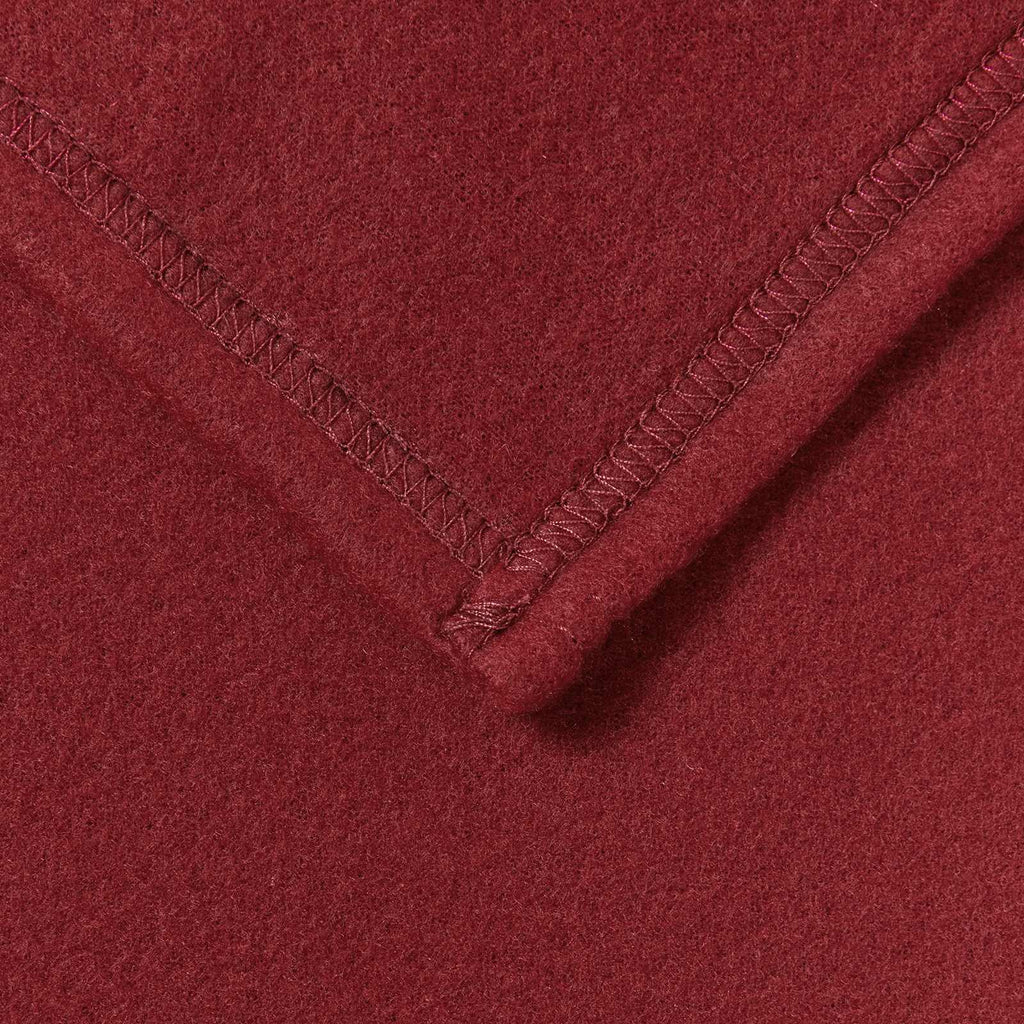 Wohndecken 24 pcs Bordeauxrot 200 x 150 cm Fleece
