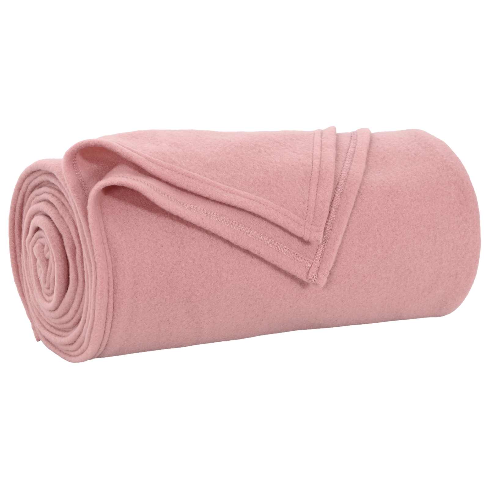 Wohndecken 24 pcs Rosa 170 x 130 cm Fleece