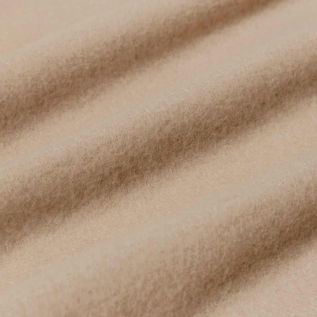 Überwurfdecke Kamel 280 x 210 cm Fleece