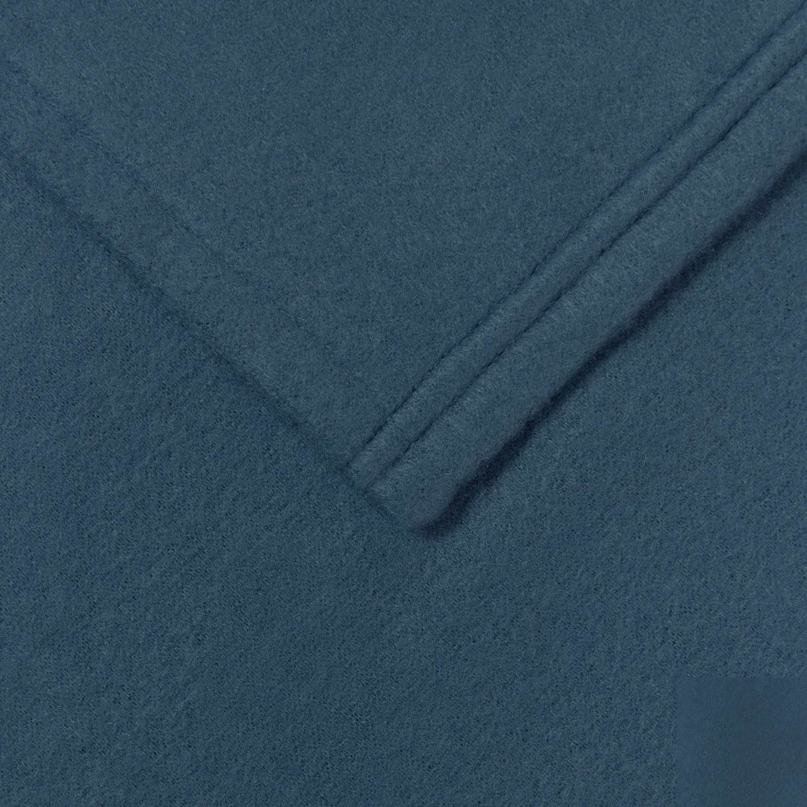 Überwurfdecke Marineblau 210 x 140 cm Fleece