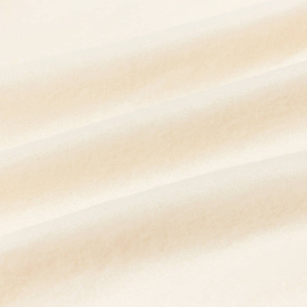 Wohndecken 6 pcs Creme 280 x 210 cm Fleece
