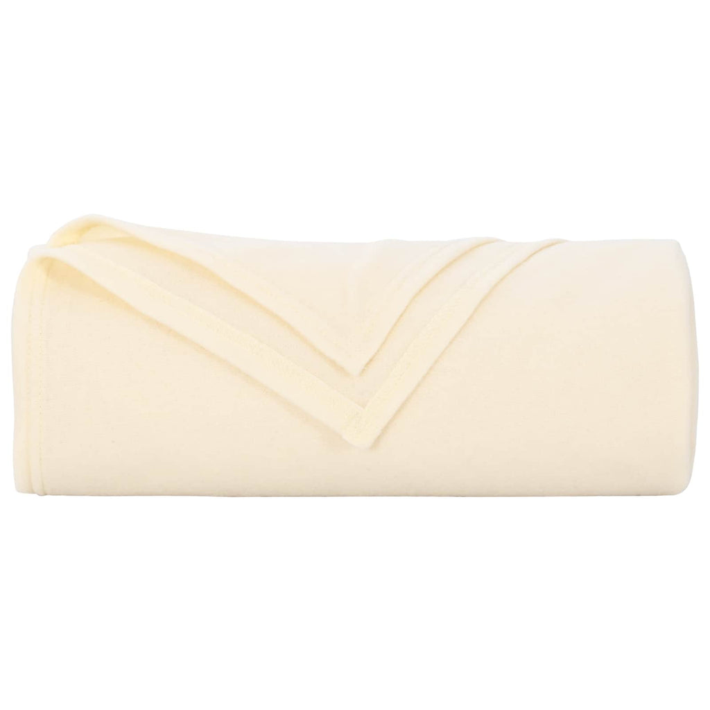Wohndecken 6 pcs Creme 350 x 270 cm Fleece
