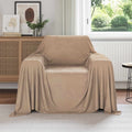 Wohndecken 6 pcs Kamel 210 x 140 cm Fleece