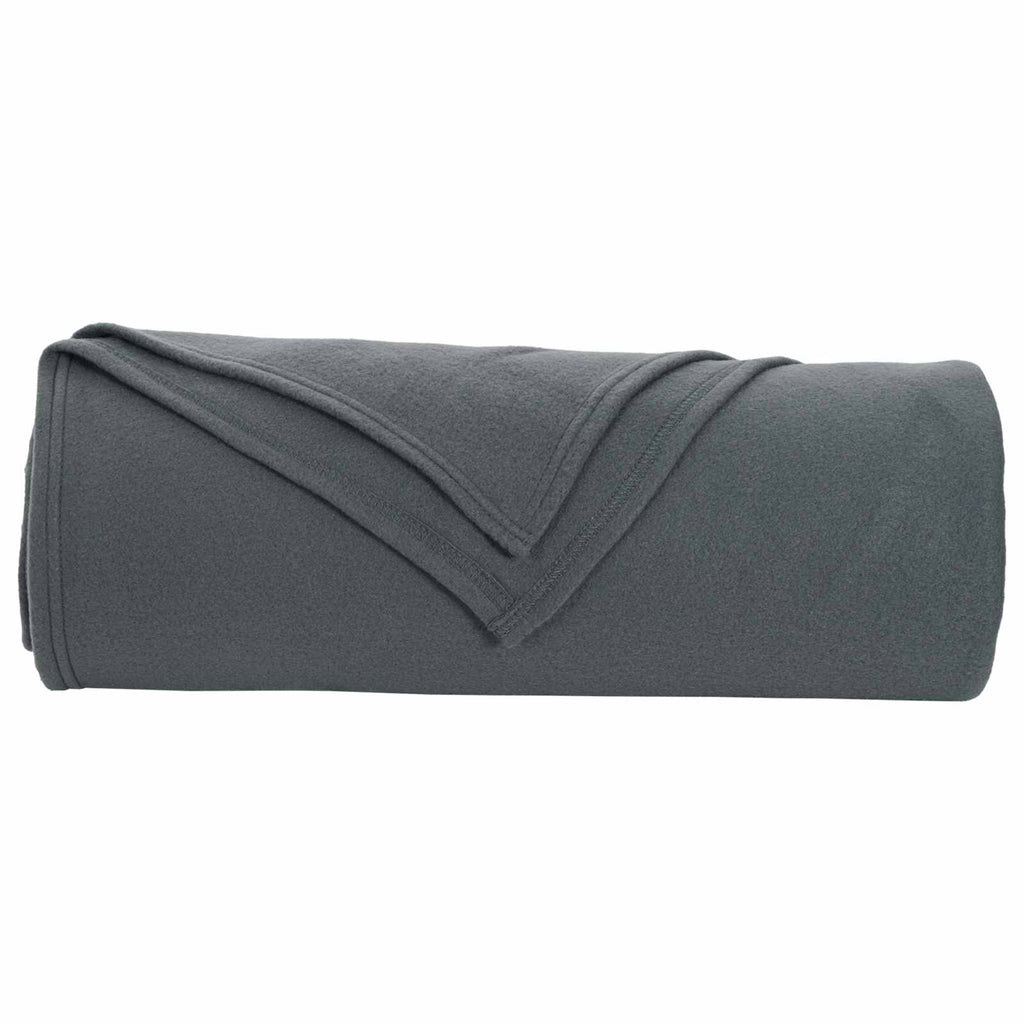Wohndecken 6 pcs Dunkelgrau 210 x 140 cm Fleece