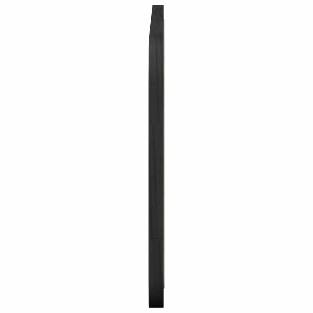Kopfteil mit Kopfteil Schwarz 100 x 55 x 3 cm Rattan