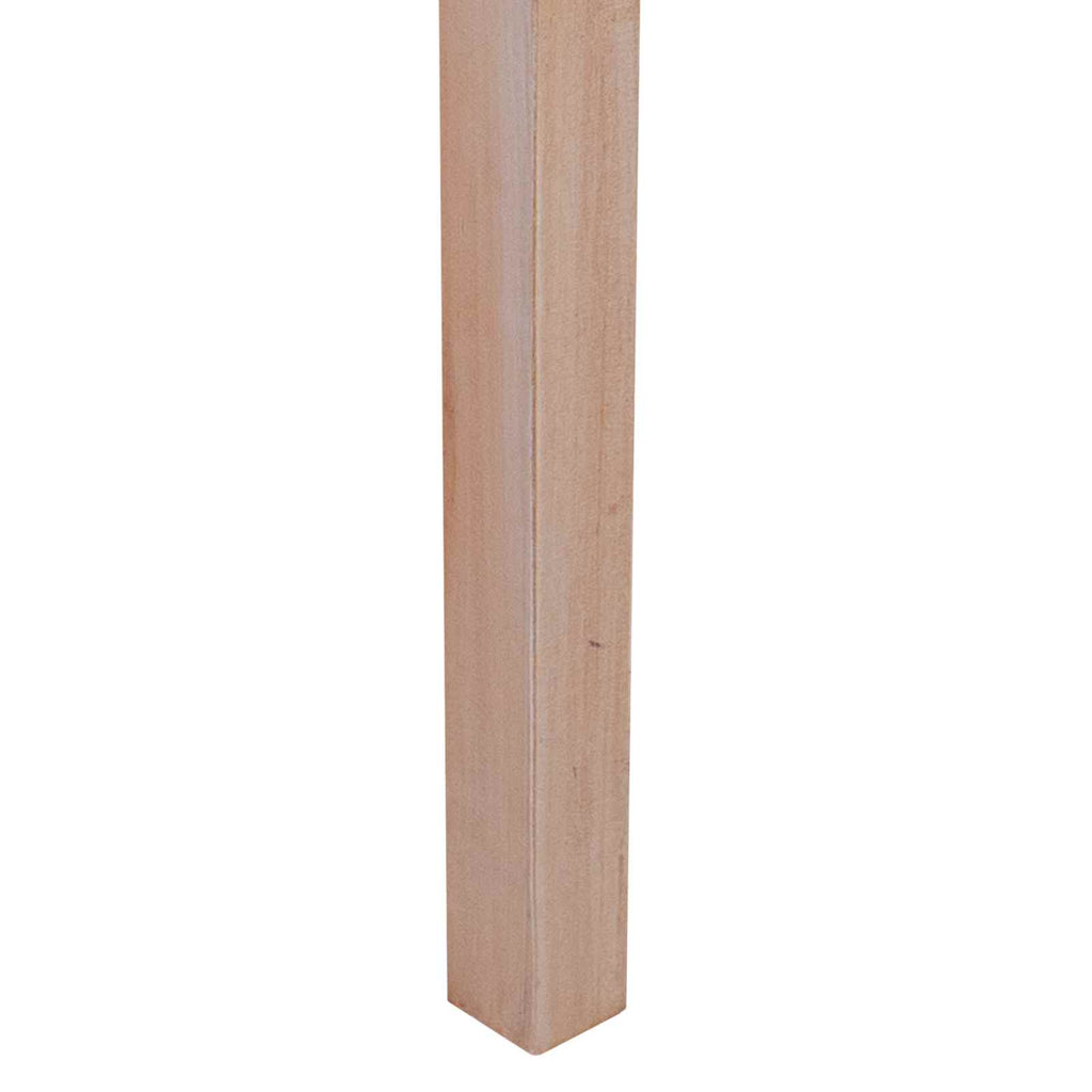 Esszimmerstuhl 2 pcs Kubu Rattan Weiß gewaschen 46 x 55 x 84 cm