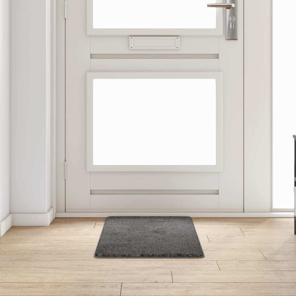 Teppichläufer Grau 50 x 100 cm 100% Polypropylen Tuft