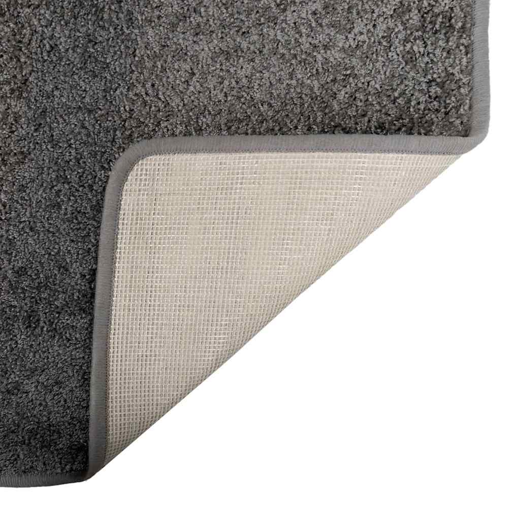 Teppichläufer Grau 50 x 150 cm 100% Polypropylen Tuft