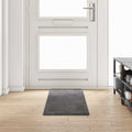 Teppichläufer Grau 50 x 200 cm 100% Polypropylen Tuft