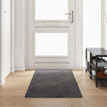 Teppichläufer Grau 80 x 300 cm 100% Polypropylen Tuft