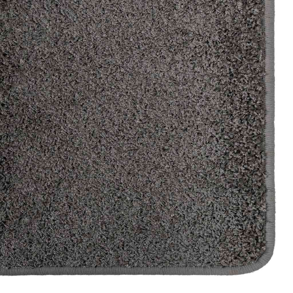 Teppichläufer Grau 100 x 100 cm 100% Polypropylen Tuft