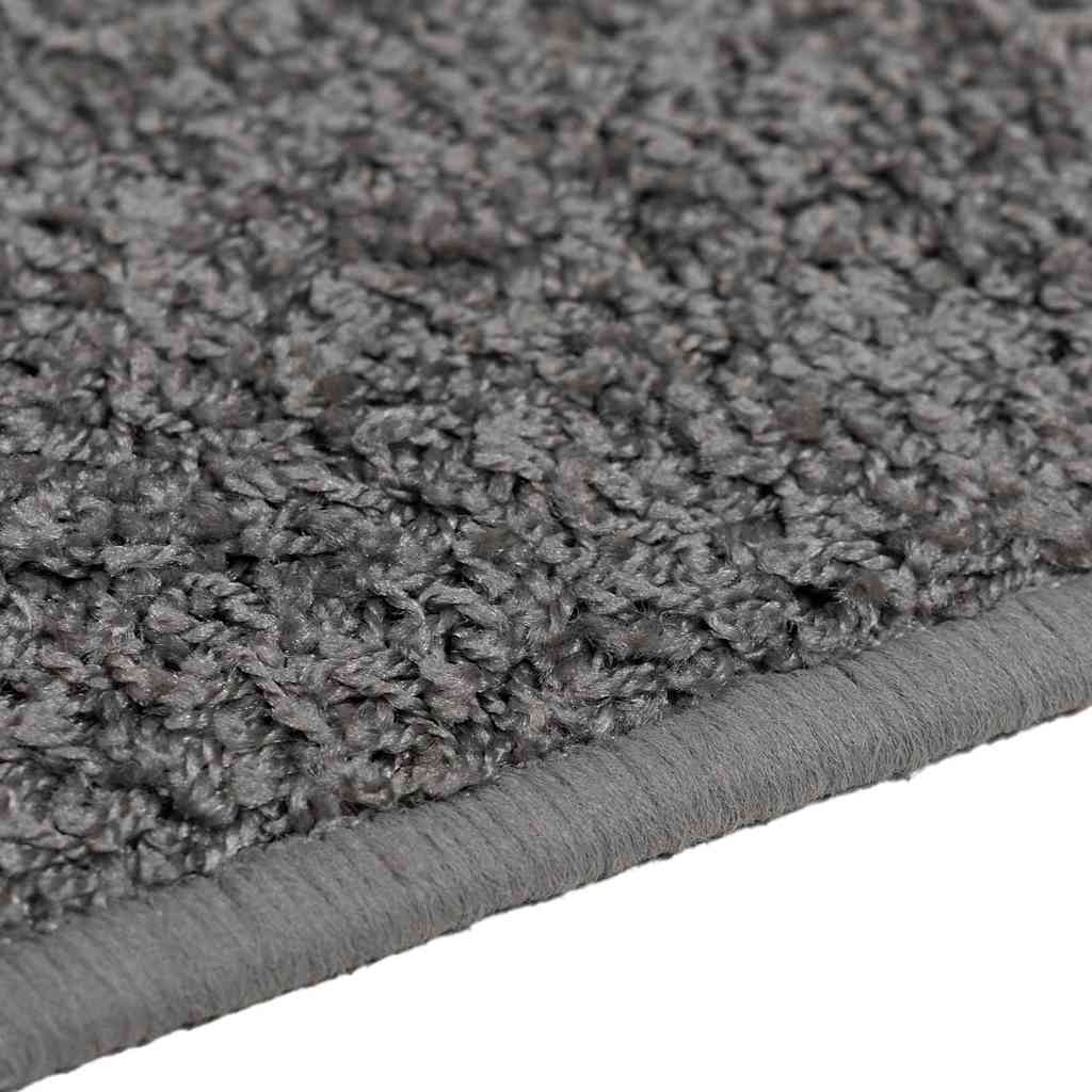 Teppichläufer Grau 100 x 100 cm 100% Polypropylen Tuft