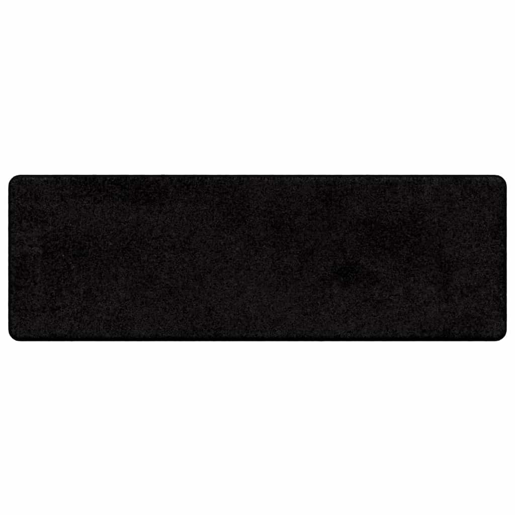 Teppichläufer Schwarz 50 x 150 cm 100% Polypropylen Tuft