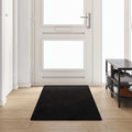 Teppichläufer Schwarz 80 x 300 cm 100% Polypropylen Tuft