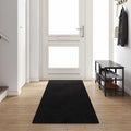 Teppichläufer Schwarz 80 x 400 cm 100% Polypropylen Tuft