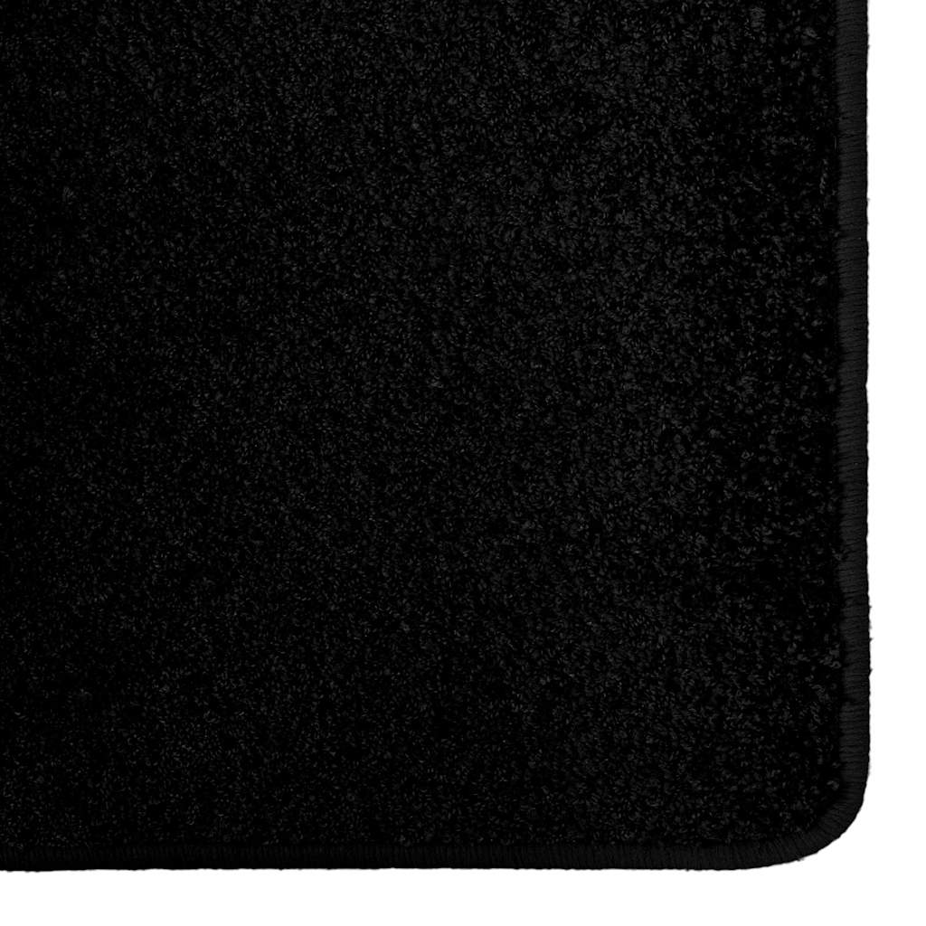 Teppichläufer Schwarz 100 x 300 cm 100% Polypropylen Tuft