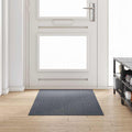 Teppichläufer Grau 80 x 200 cm Stoff