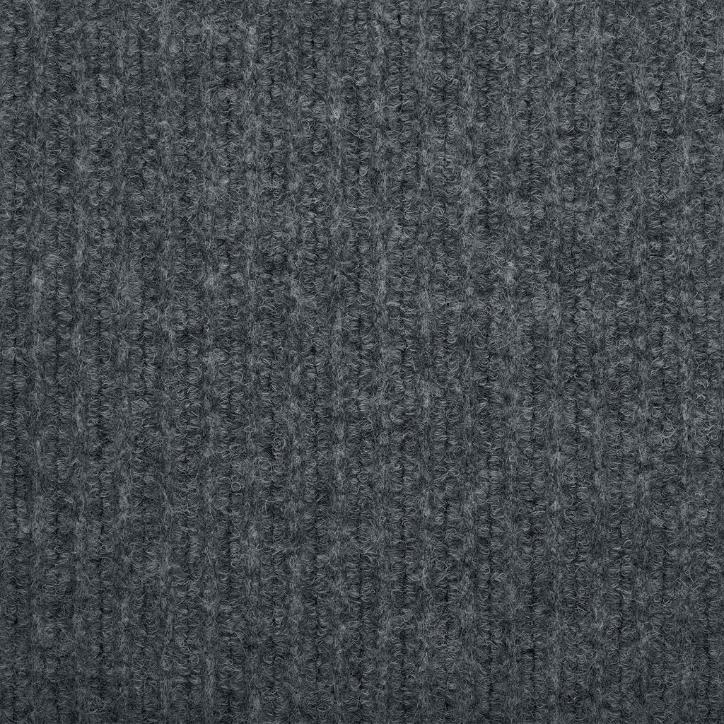 Teppichläufer Grau 80 x 300 cm Stoff