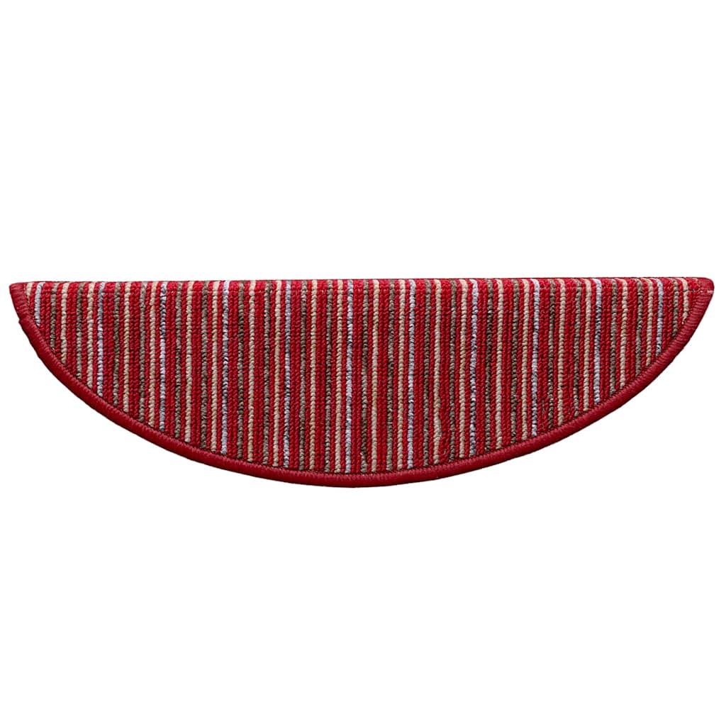 Selbstklebende Treppenschoner 15 pcs Rot 56 x 17 x 3 cm