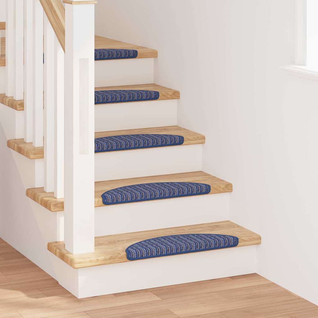 Selbstklebende Treppenschoner 15 pcs Blau 56 x 17 x 3 cm