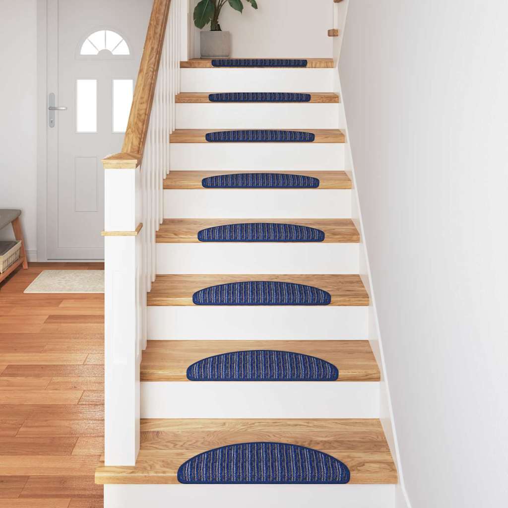 Selbstklebende Treppenschoner 15 pcs Blau 56 x 17 x 3 cm