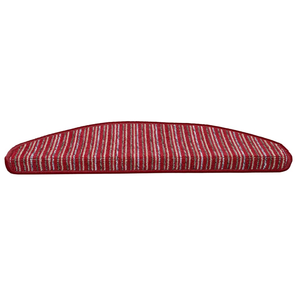 Selbstklebende Treppenschoner 15 pcs Rot 65 x 21 x 4 cm