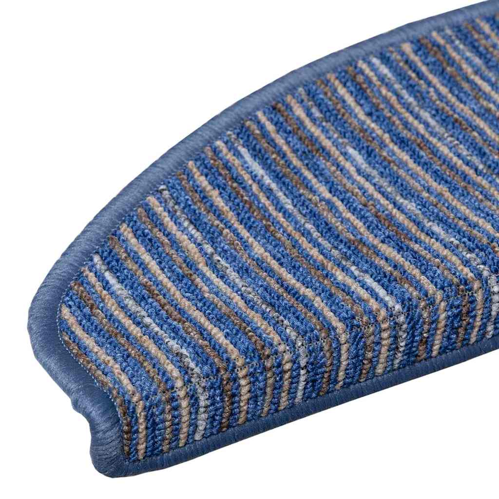 Selbstklebende Treppenschoner 15 pcs Blau 65 x 21 x 4 cm