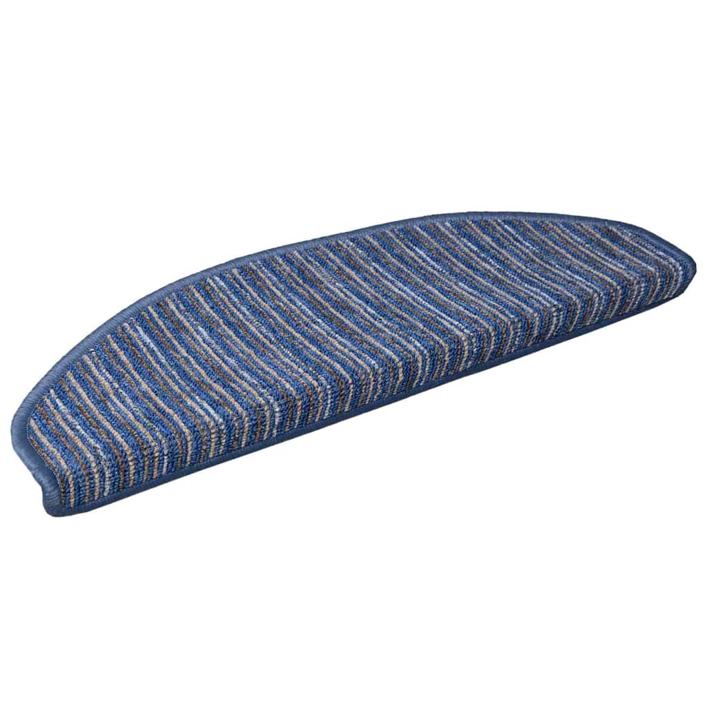 Selbstklebende Treppenschoner 15 pcs Blau 65 x 21 x 4 cm
