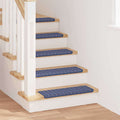 Selbstklebende Treppenschoner 15 pcs Blau 65 x 21 x 4 cm