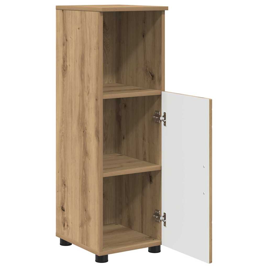 Badezimmermöbel-Set 3 Stk. Artisan-Eiche 61 x 35 x 64 cm