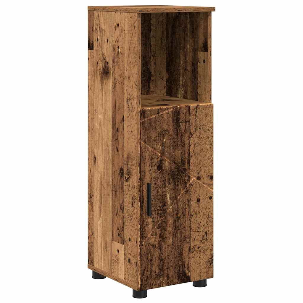 Badezimmermöbel-Set 4 pcs Altholz Holzwerkstoff & Metall