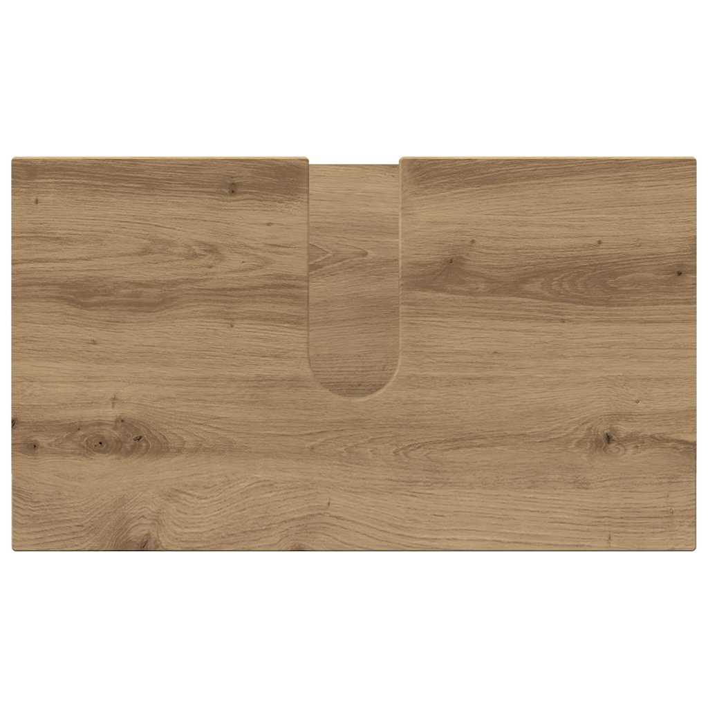 Badezimmermöbel-Set 5 Stk. Artisan-Eiche 61 x 35 x 64 cm