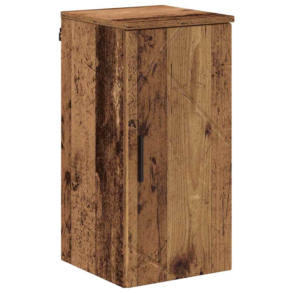 Badezimmermöbel-Set 5 pcs Altholz Holzwerkstoff & Metall