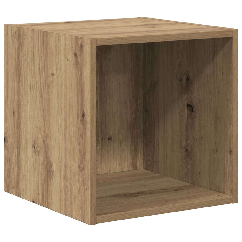 TV-Schrankset Wandmontiert 4 pcs Artisan-Eiche Holzwerkstoff