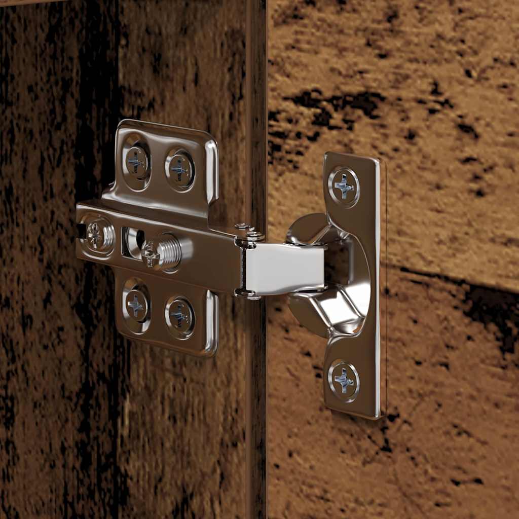 TV-Schrankset Wandmontiert 7 pcs Altholz Holzwerkstoff