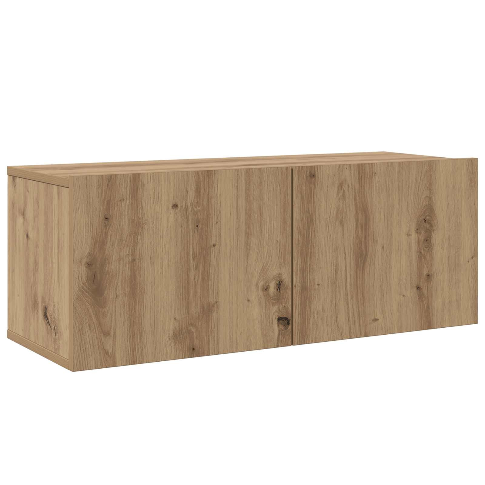 TV-Schrankset Wandmontiert 3 pcs Artisan-Eiche Holzwerkstoff