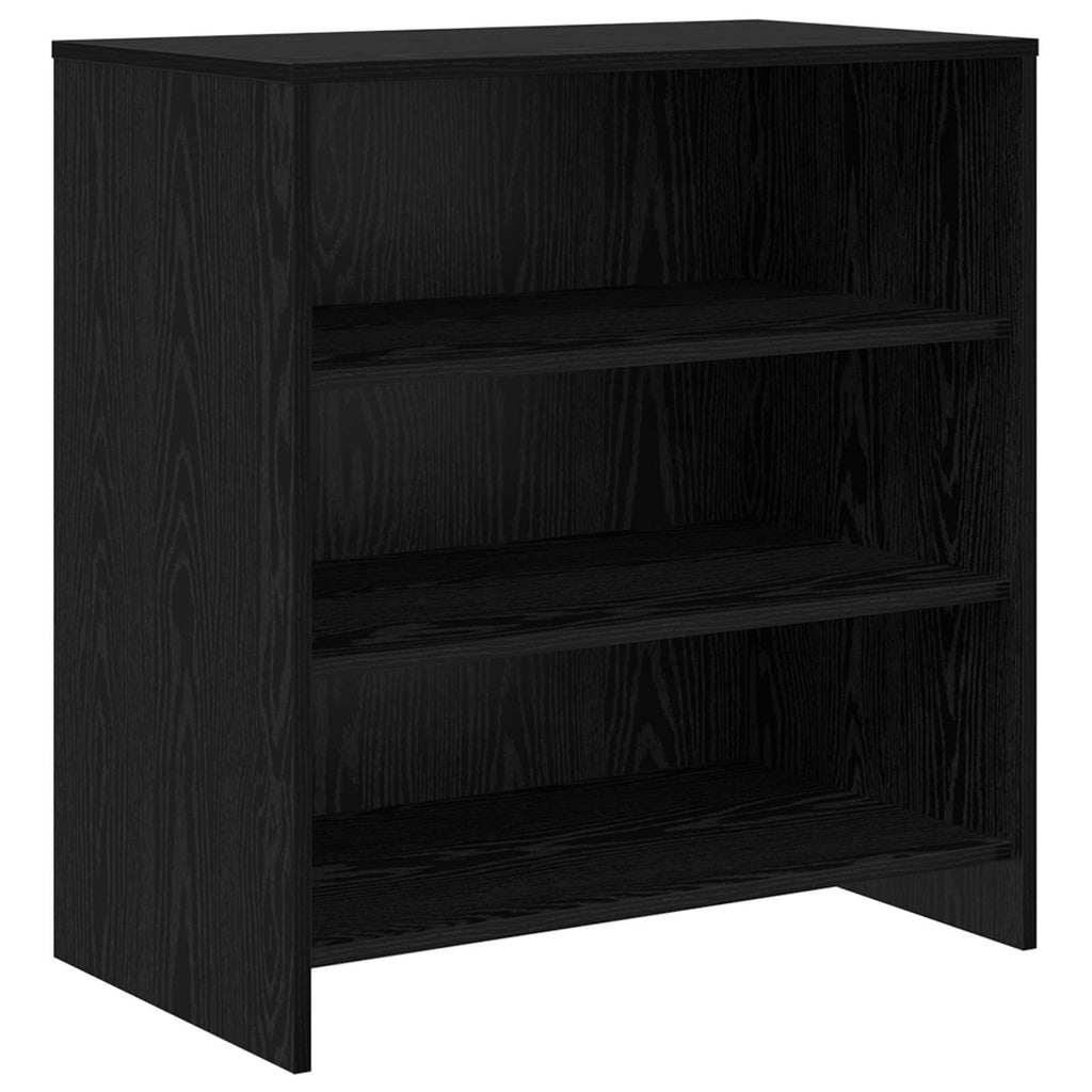Sideboard 3 pcs Schwarz Eichen-Optik 70 x 41 x 75 cm
