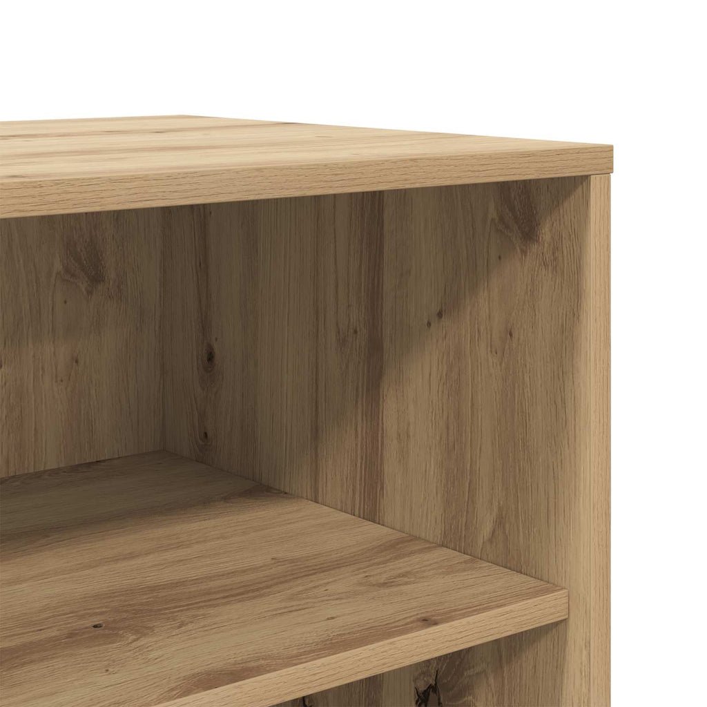 Sideboard 3 pcs Artisan-Eiche 70 x 41 x 75 cm Holzwerkstoff