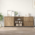 Sideboard 3 pcs Artisan-Eiche 70 x 41 x 75 cm Holzwerkstoff