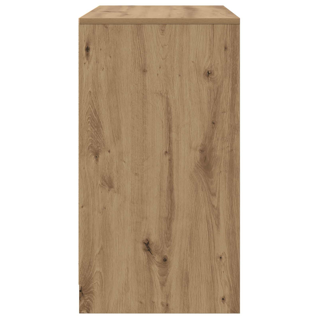 Sideboard 3 pcs Artisan-Eiche 70 x 41 x 75 cm Holzwerkstoff