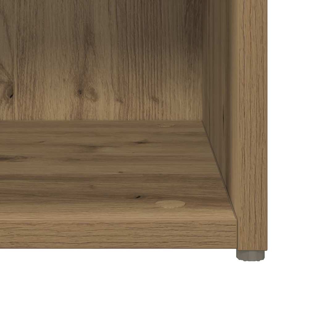 TV-Schrankset Wandmontiert 6 pcs Artisan-Eiche Holzwerkstoff