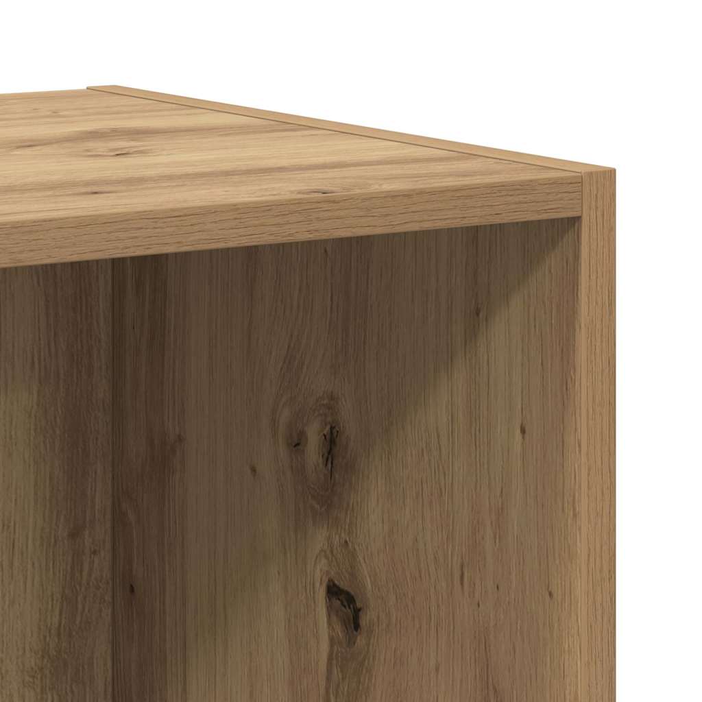 TV-Schrank Set Wandmontiert 2 pcs Artisan-Eiche Holzwerkstoff
